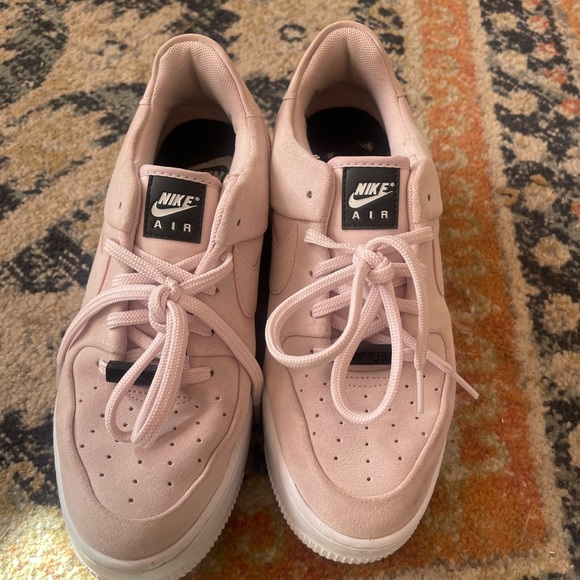 barely rose nike air force 1